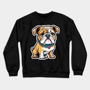 Bulldog Gifts Perfect for Dog Lovers Crewneck Sweatshirt